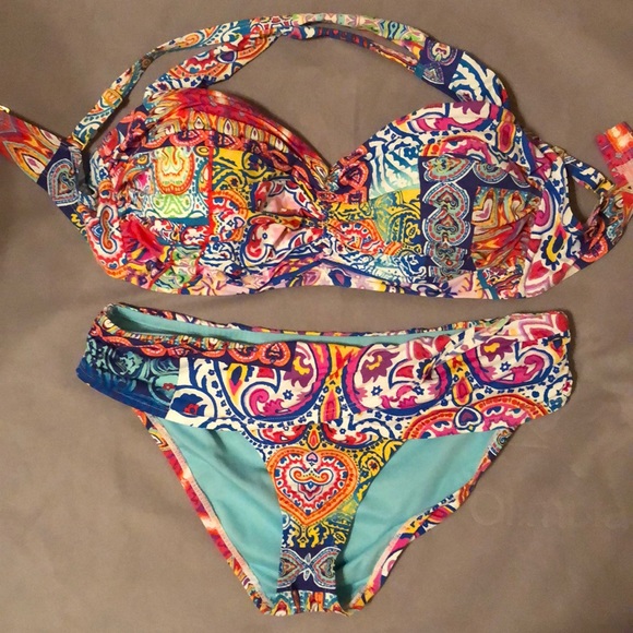 Other - Bleu Rod Beattie two-piece swimsuit